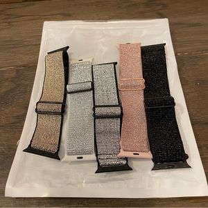 Apple Watch 38mm/40mm Sparkly Watch Bands set of 5 bands